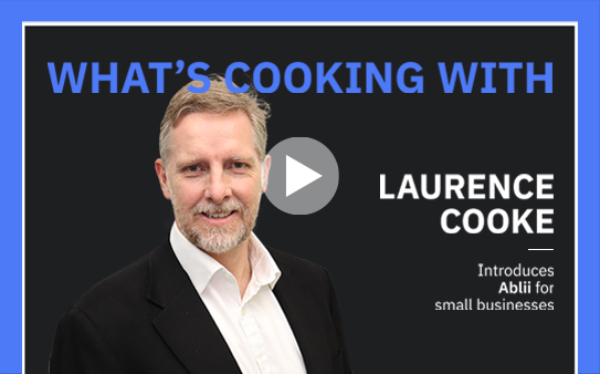 Read more about the article What’s cooking with Laurence Cooke: Introducing Ablii for small businesses
