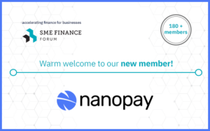 Read more about the article nanopay joins the SME Finance Forum global membership network
